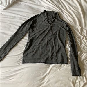 Lulu lemon 3/4 zip up long sleeve